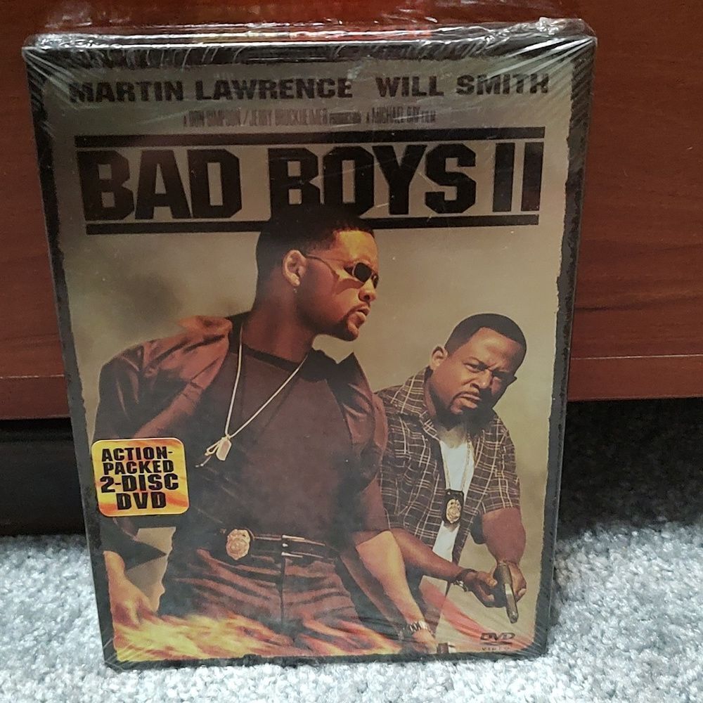 Bad Boys II   2 disc DVD  Martin Lawrence Will Smith  NEW Sealed  2003
